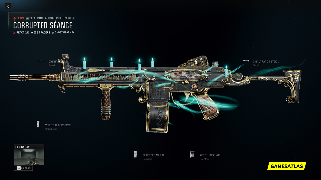 Corrupted Seance - Warzone and Black Ops 6 Blueprint