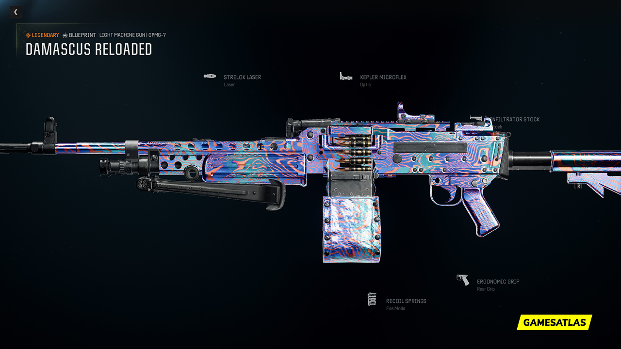 Damascus Reloaded - Warzone and Black Ops 6 Blueprint Damascus Reloaded - Warzone and Black Ops 6 Blueprint