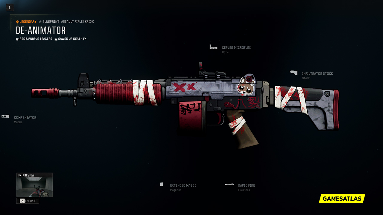 De-Animator - Warzone and Black Ops 6 Blueprint De-Animator - Warzone and Black Ops 6 Blueprint