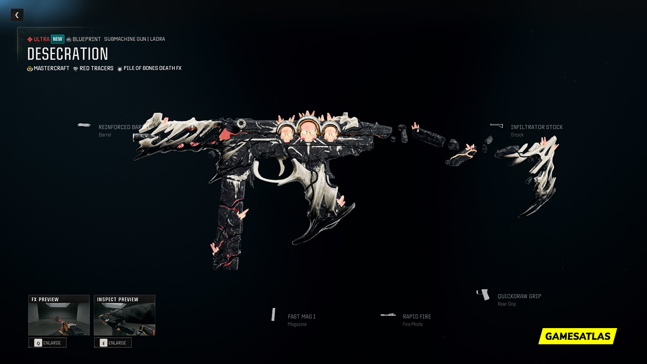 Desecration Ladra - Warzone and Black Ops 6 Blueprint Desecration Ladra - Warzone and Black Ops 6 Blueprint