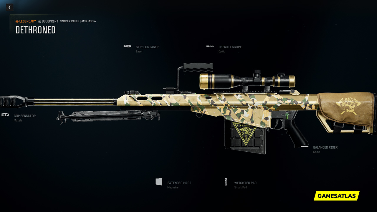 Dethroned - Warzone and Black Ops 6 Blueprint Dethroned - Warzone and Black Ops 6 Blueprint