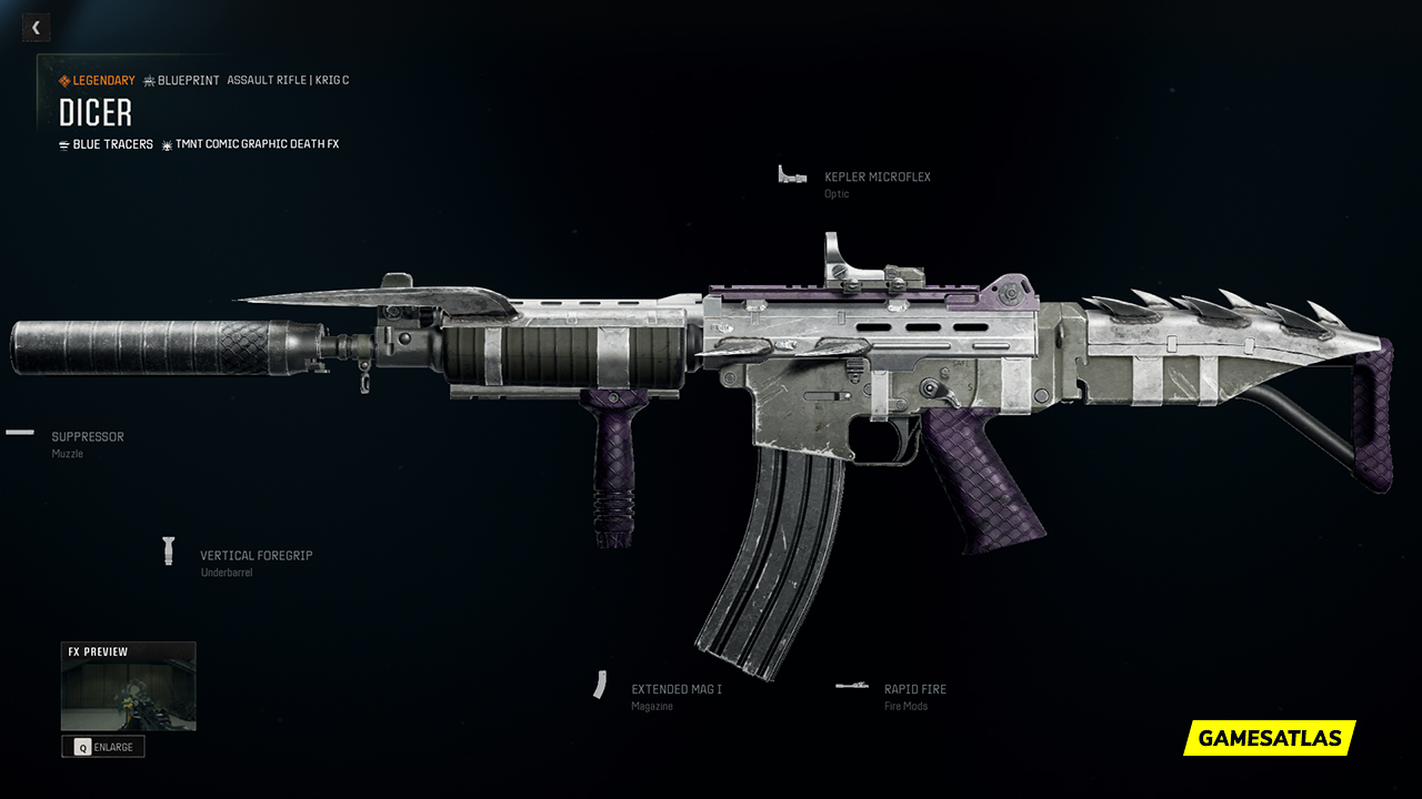 Dicer - Warzone and Black Ops 6 Blueprint Dicer - Warzone and Black Ops 6 Blueprint