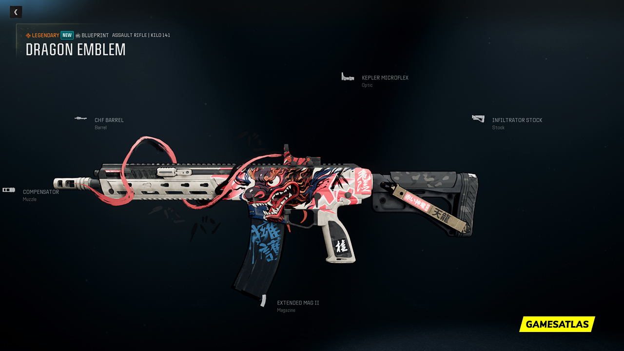 Dragon Emblem - Warzone and Black Ops 6 Blueprint Dragon Emblem - Warzone and Black Ops 6 Blueprint