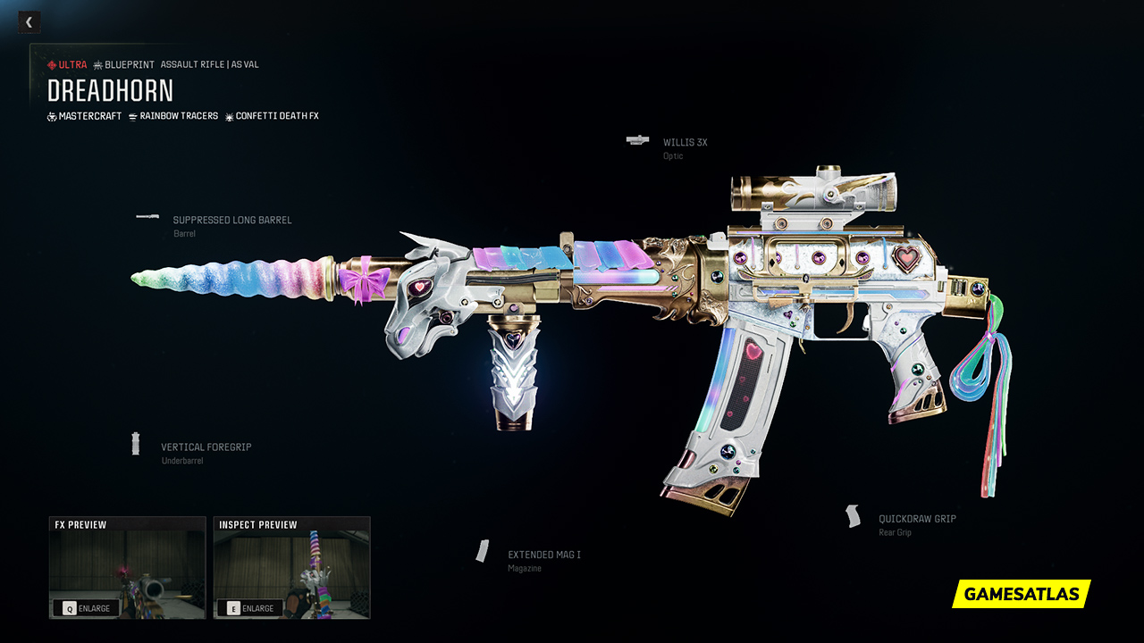 Dreadhorn - Warzone and Black Ops 6 Blueprint Dreadhorn - Warzone and Black Ops 6 Blueprint