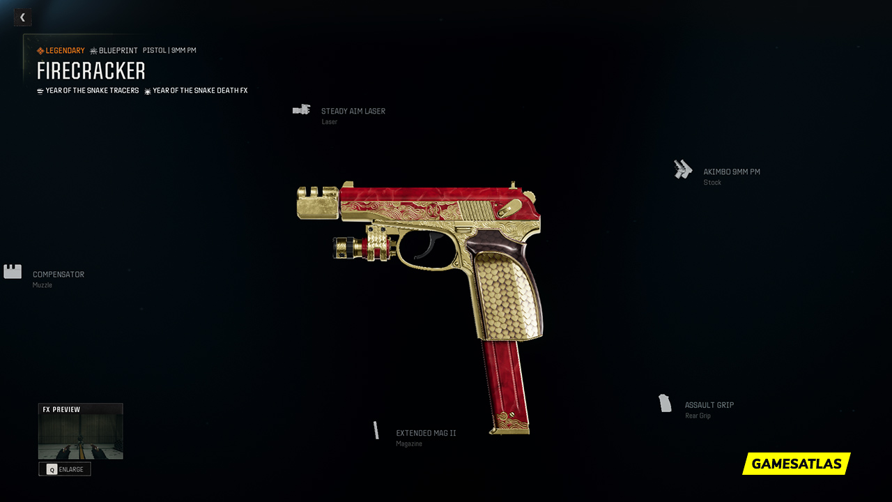Firecracker - Warzone and Black Ops 6 Blueprint Firecracker - Warzone and Black Ops 6 Blueprint