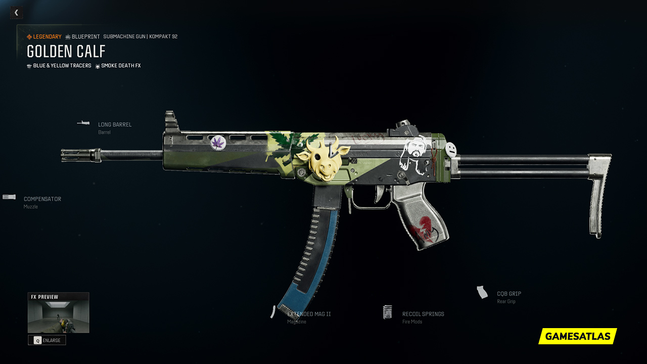 Golden Calf - Warzone and Black Ops 6 Blueprint