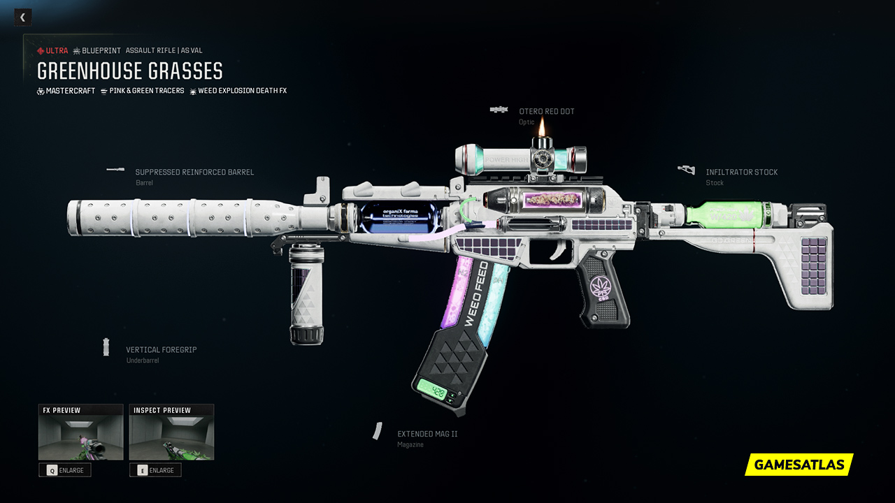 Greenhouse Glasses - Warzone and Black Ops 6 Blueprint Greenhouse Glasses - Warzone and Black Ops 6 Blueprint