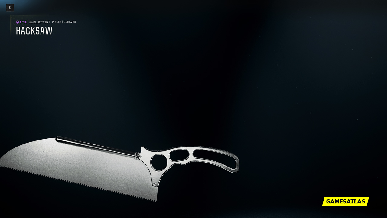 Hacksaw - Warzone and Black Ops 6 Blueprint Hacksaw - Warzone and Black Ops 6 Blueprint