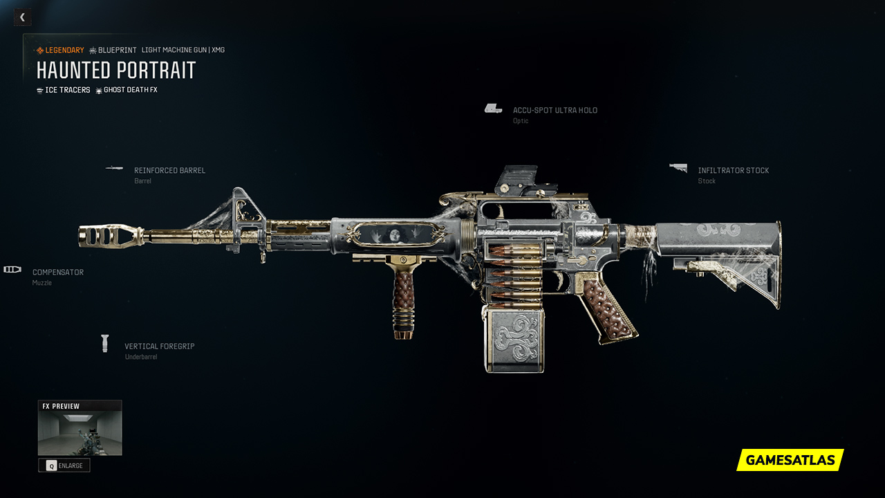 Haunted Portrait - Warzone and Black Ops 6 Blueprint Haunted Portrait - Warzone and Black Ops 6 Blueprint