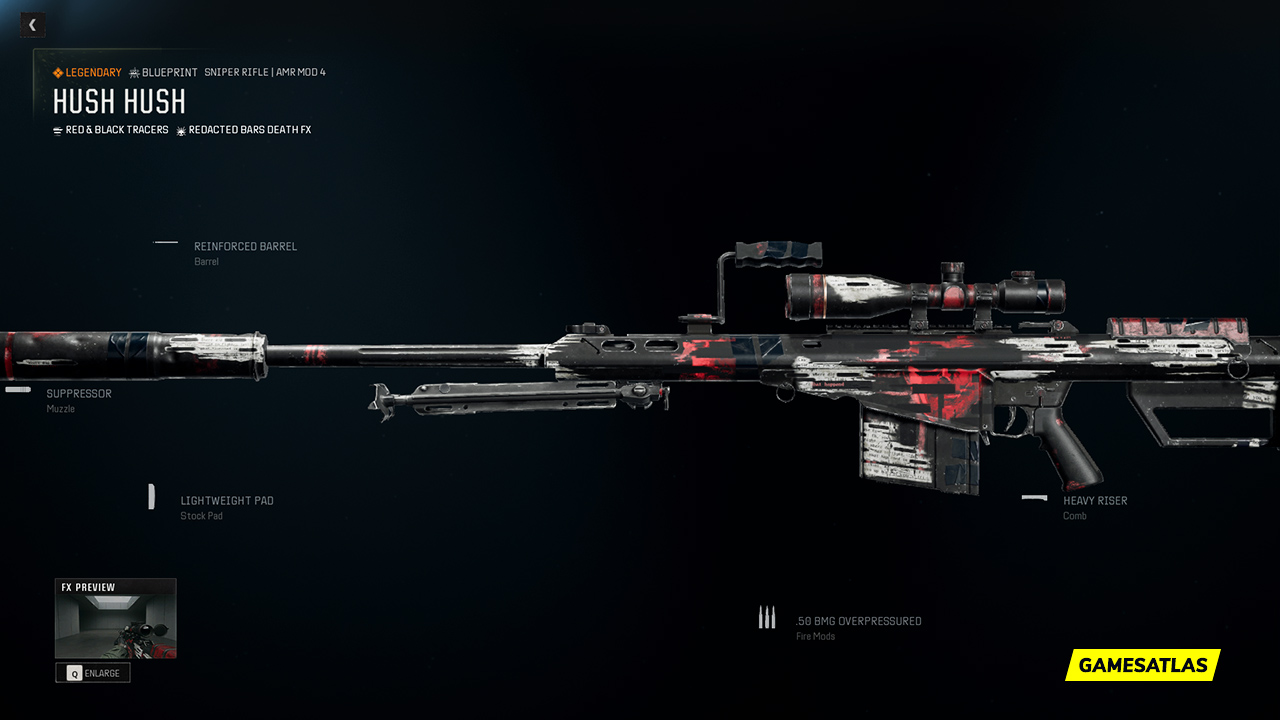 Hush Hush - Warzone and Black Ops 6 Blueprint Hush Hush - Warzone and Black Ops 6 Blueprint