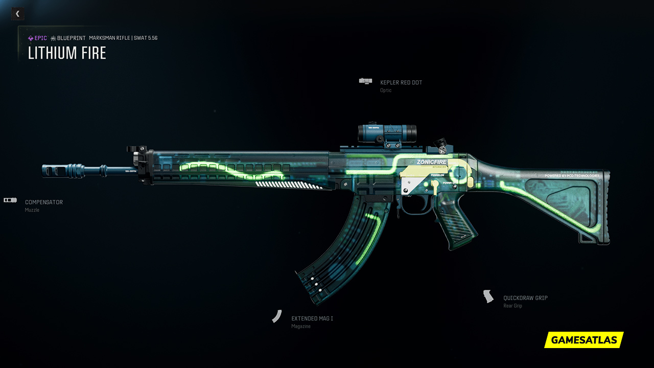 Lithium Fire - Warzone and Black Ops 6 Blueprint Lithium Fire - Warzone and Black Ops 6 Blueprint