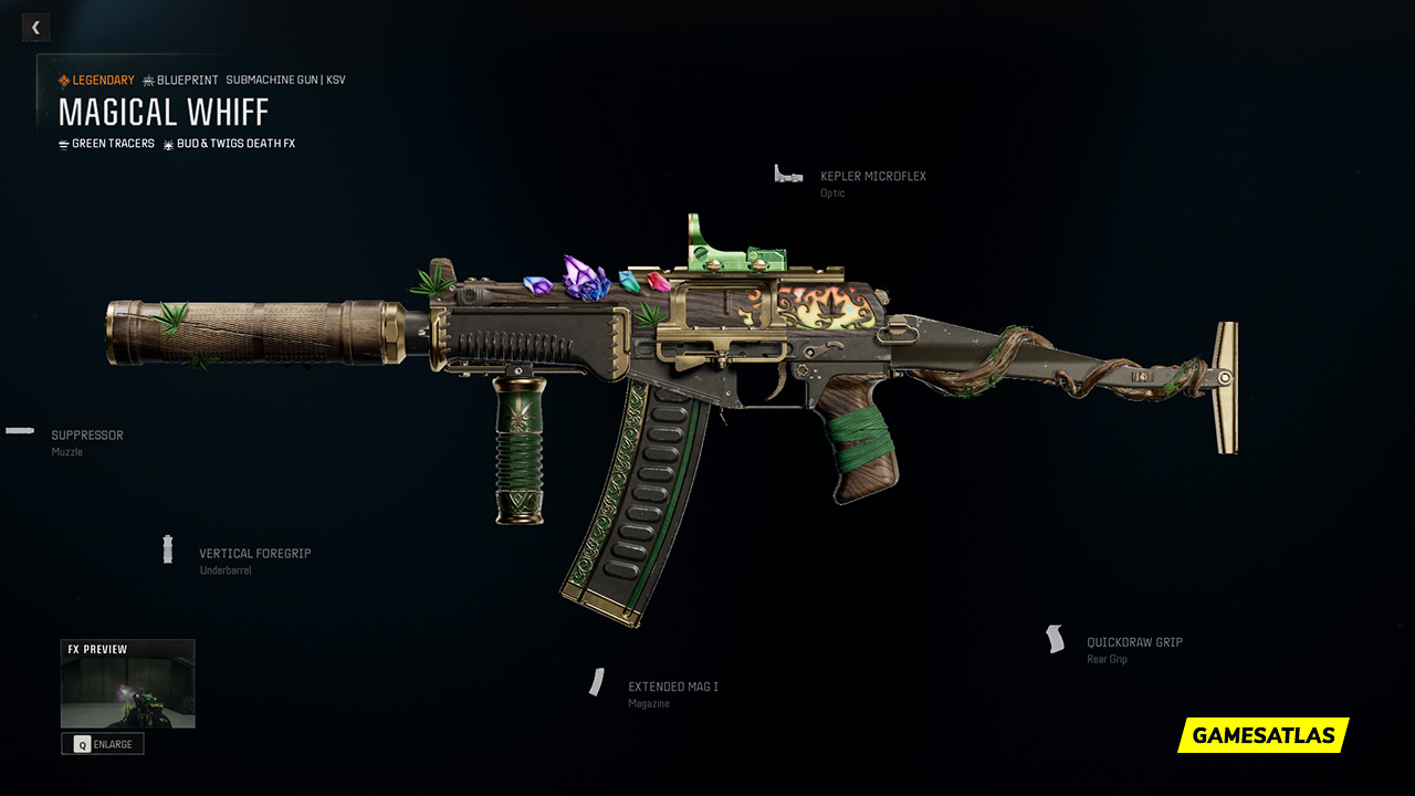 Magical Whiff - Warzone and Black Ops 6 Blueprint Magical Whiff - Warzone and Black Ops 6 Blueprint