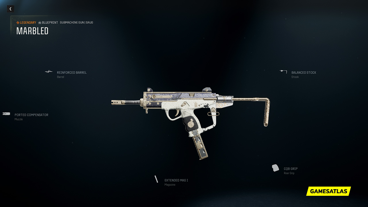 Marbled - Warzone and Black Ops 6 Blueprint