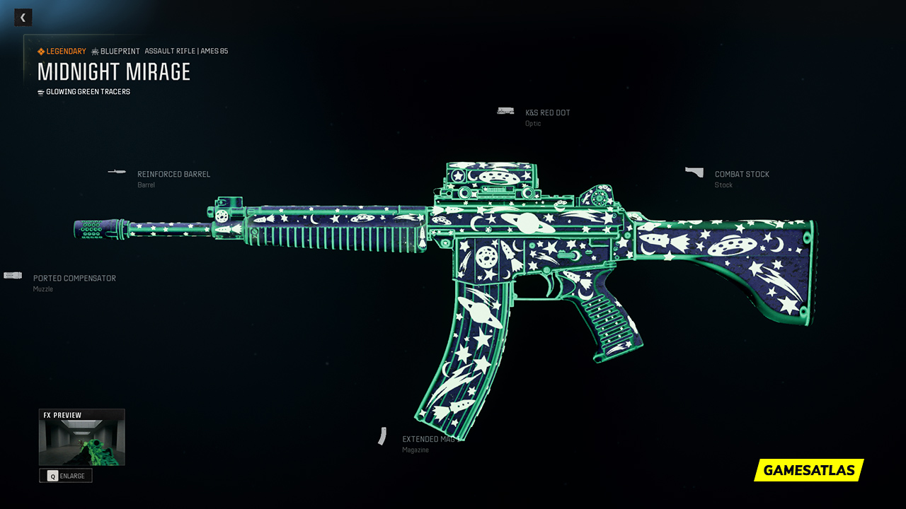Midnight Mirage - Warzone and Black Ops 6 Blueprint Midnight Mirage - Warzone and Black Ops 6 Blueprint