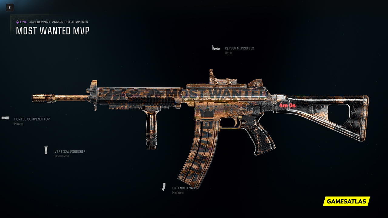 Most Wanted MVP - Warzone and Black Ops 6 Blueprint