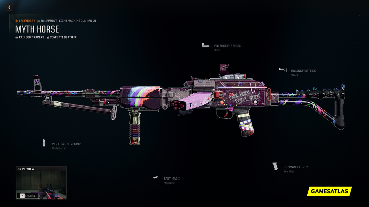 Myth Horse - Warzone and Black Ops 6 Blueprint Myth Horse - Warzone and Black Ops 6 Blueprint