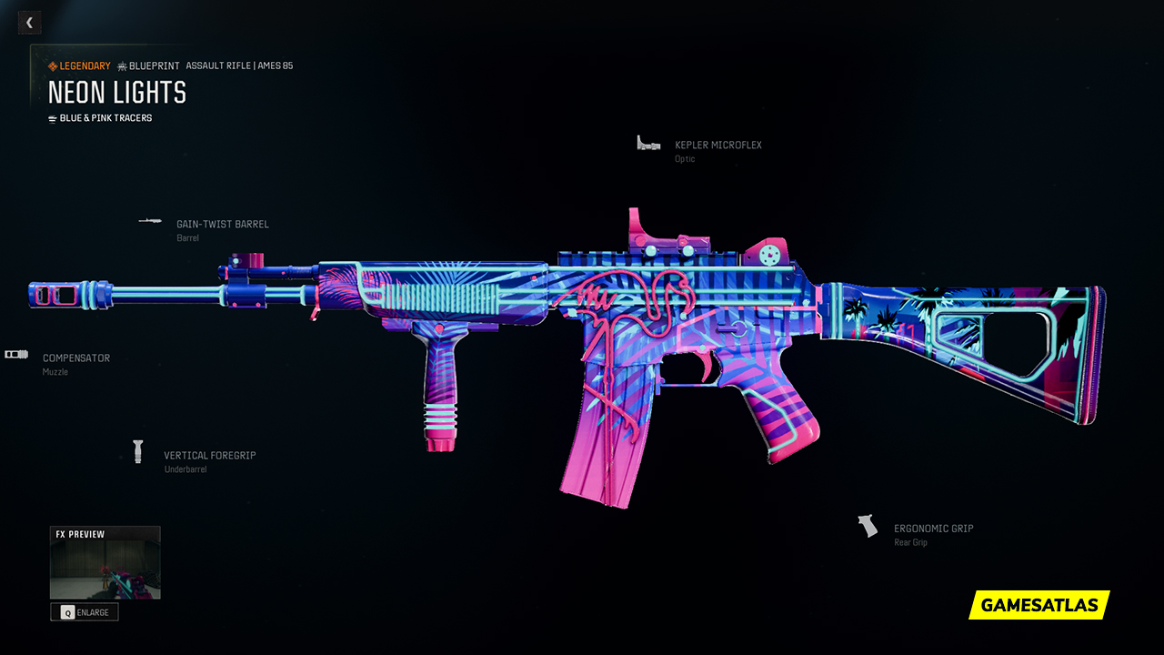 Neon Lights - Warzone and Black Ops 6 Blueprint Neon Lights - Warzone and Black Ops 6 Blueprint