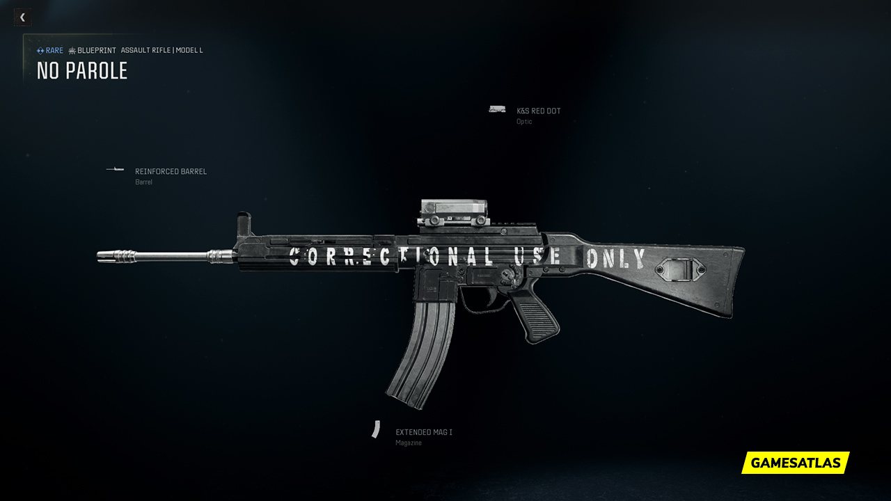 No Parole - Warzone and Black Ops 6 Blueprint No Parole - Warzone and Black Ops 6 Blueprint