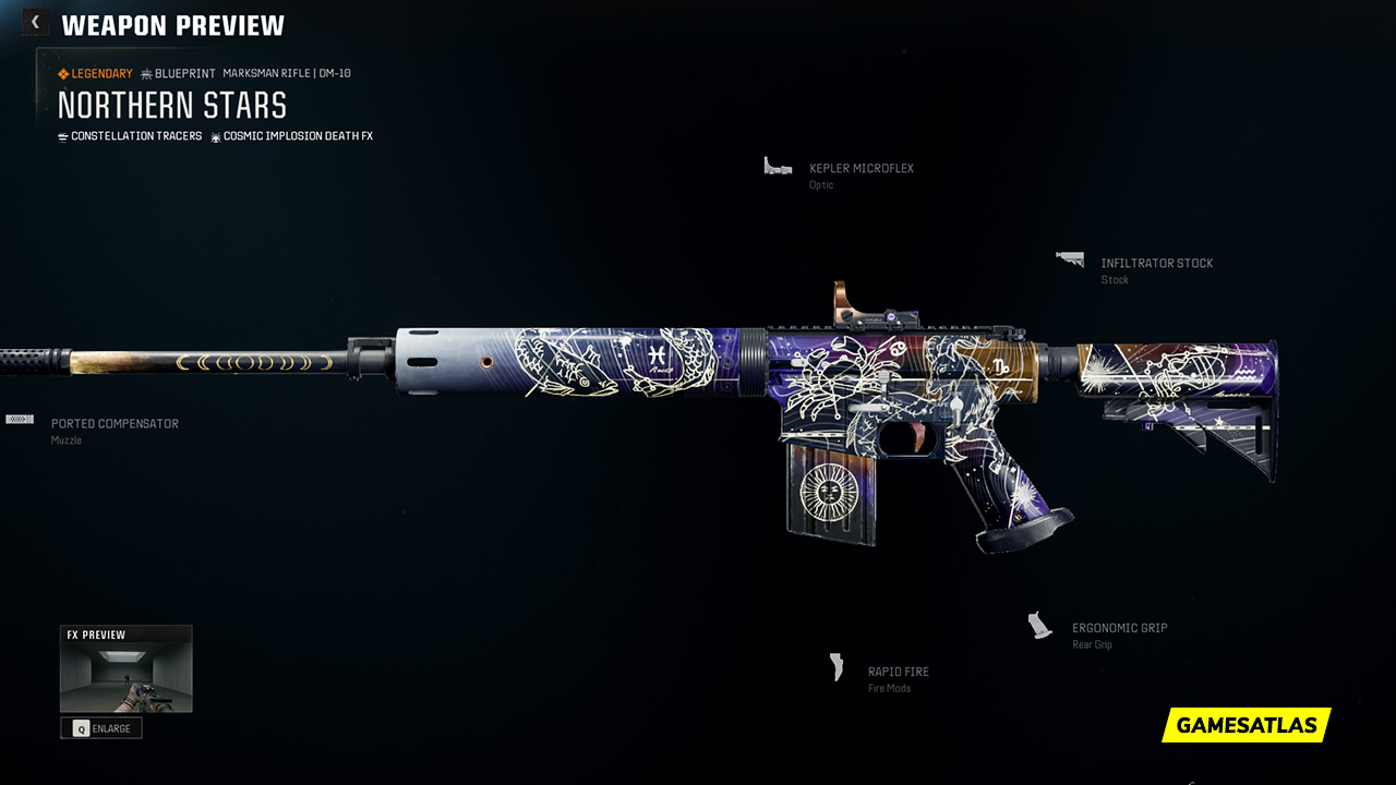 Northern Stars - Warzone and Black Ops 6 Blueprint Northern Stars - Warzone and Black Ops 6 Blueprint