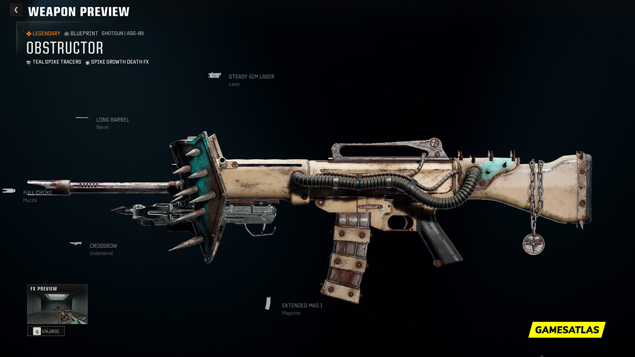 Obstructor - Warzone and Black Ops 6 Blueprint Obstructor - Warzone and Black Ops 6 Blueprint