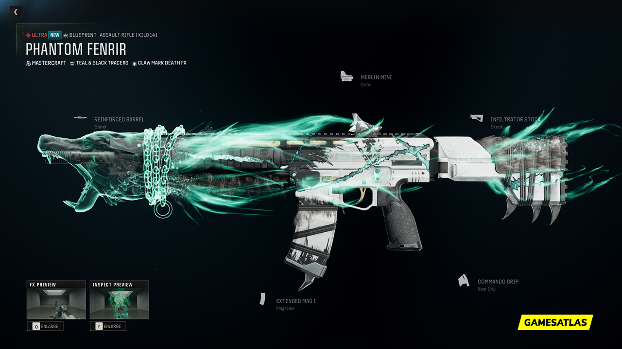 Phantom Fenrir - Warzone and Black Ops 6 Blueprint Phantom Fenrir - Warzone and Black Ops 6 Blueprint