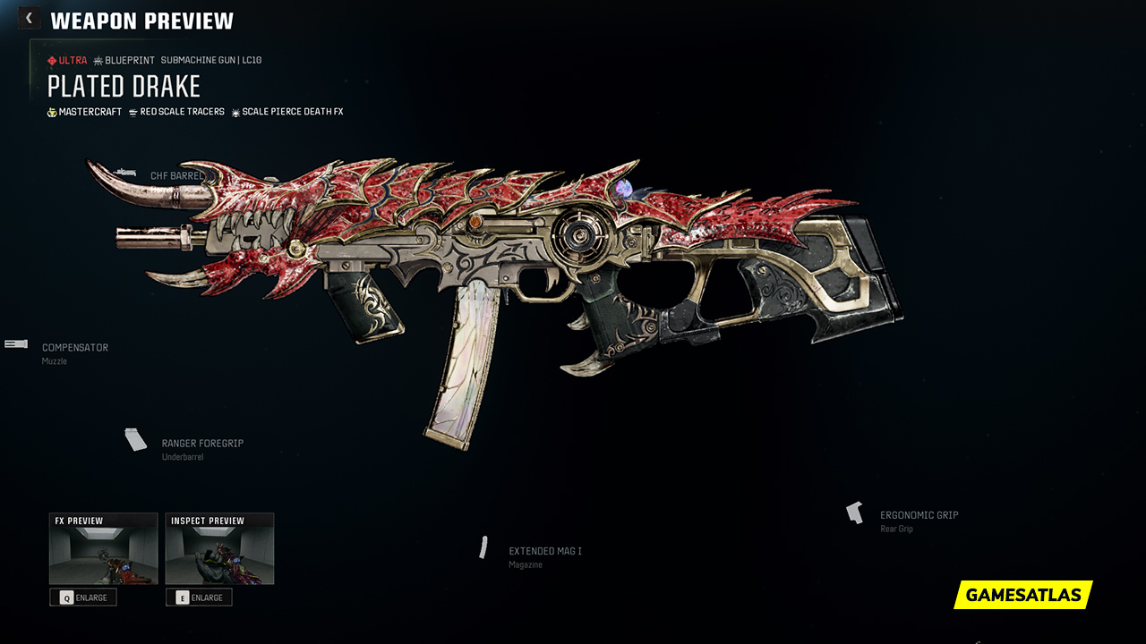 Plated Drake - Warzone and Black Ops 6 Blueprint Plated Drake - Warzone and Black Ops 6 Blueprint