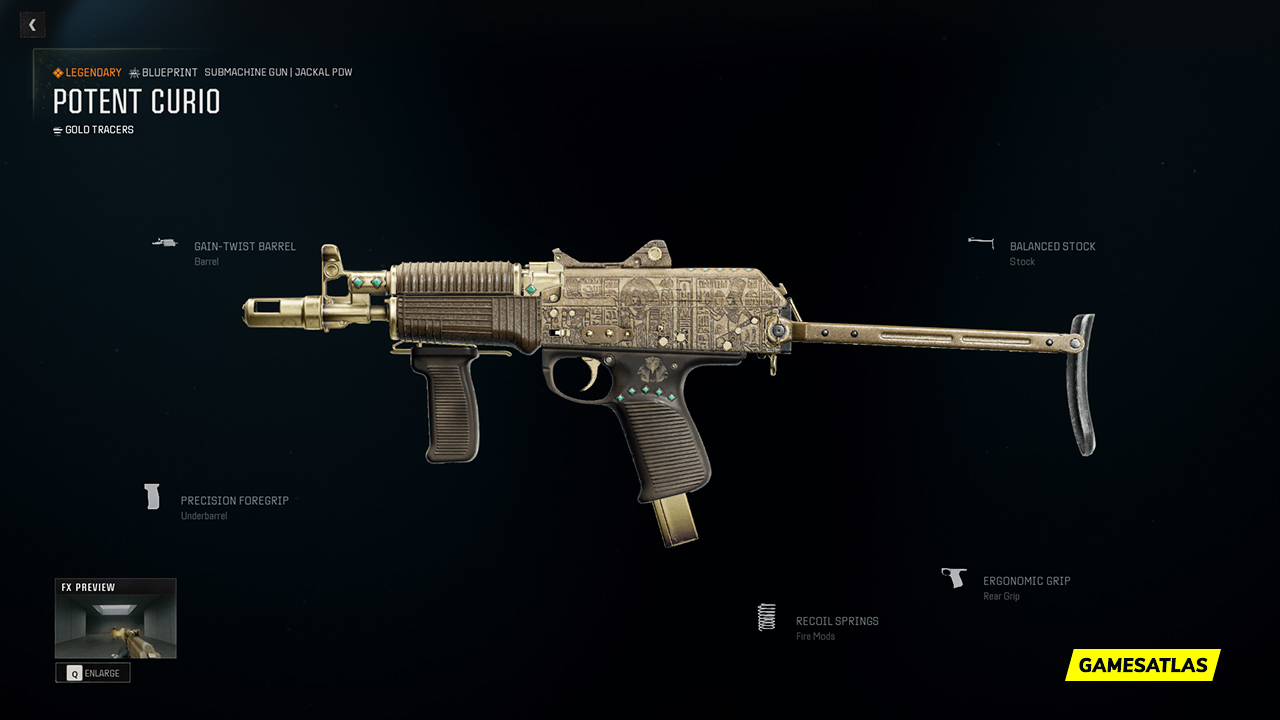 Potent Curio - Warzone and Black Ops 6 Blueprint Potent Curio - Warzone and Black Ops 6 Blueprint