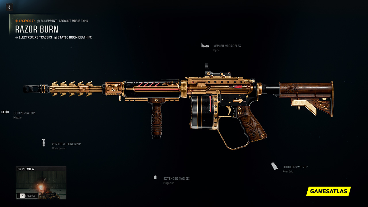 Razor Burn - Warzone and Black Ops 6 Blueprint Razor Burn - Warzone and Black Ops 6 Blueprint