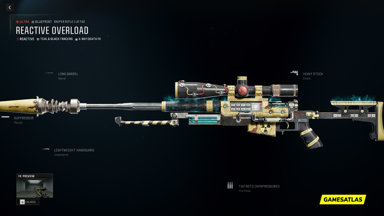 Reactive Overload - Warzone and Black Ops 6 Blueprint
