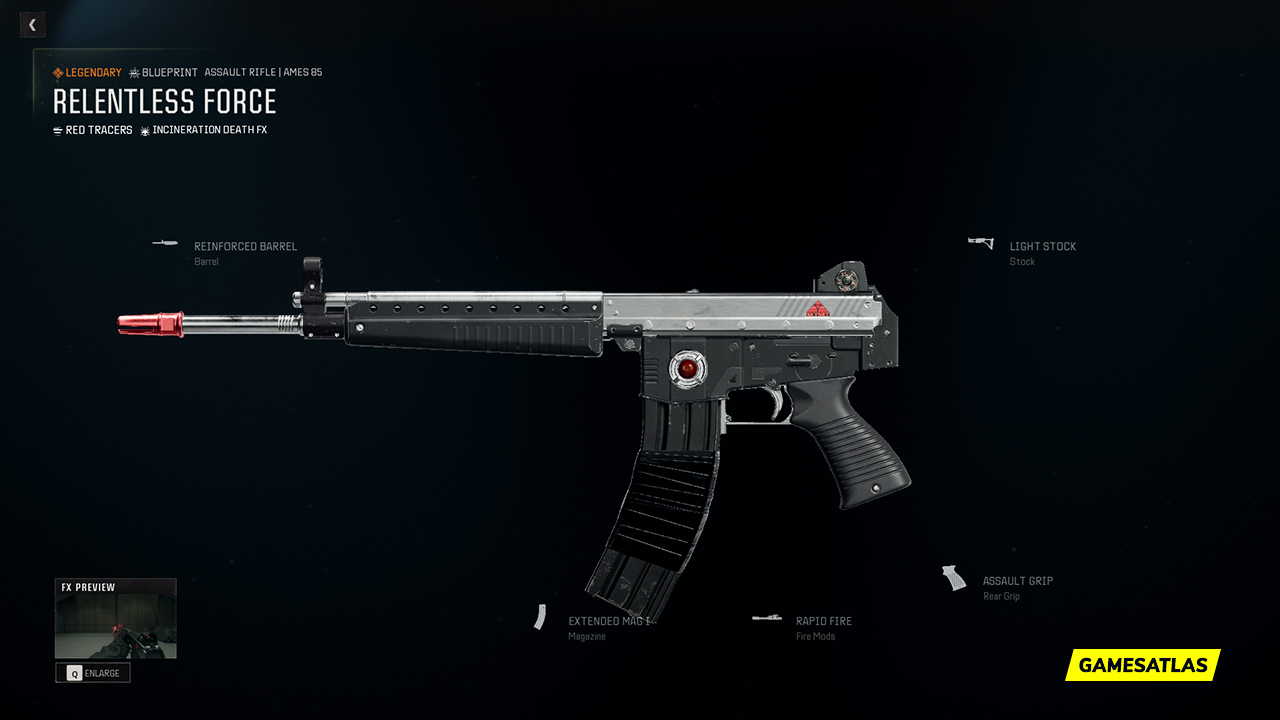 Relentless Force - Warzone and Black Ops 6 Blueprint Relentless Force - Warzone and Black Ops 6 Blueprint