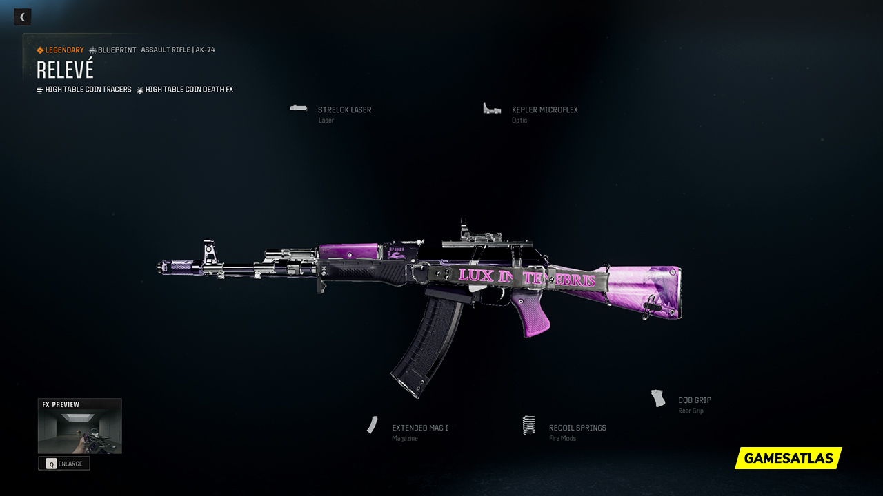 Relevé - Warzone and Black Ops 6 Blueprint Relevé - Warzone and Black Ops 6 Blueprint