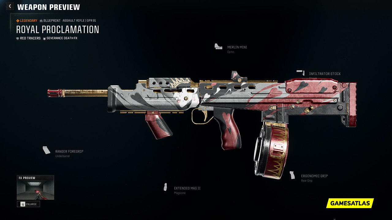 Royal Proclamation - Warzone and Black Ops 6 Blueprint