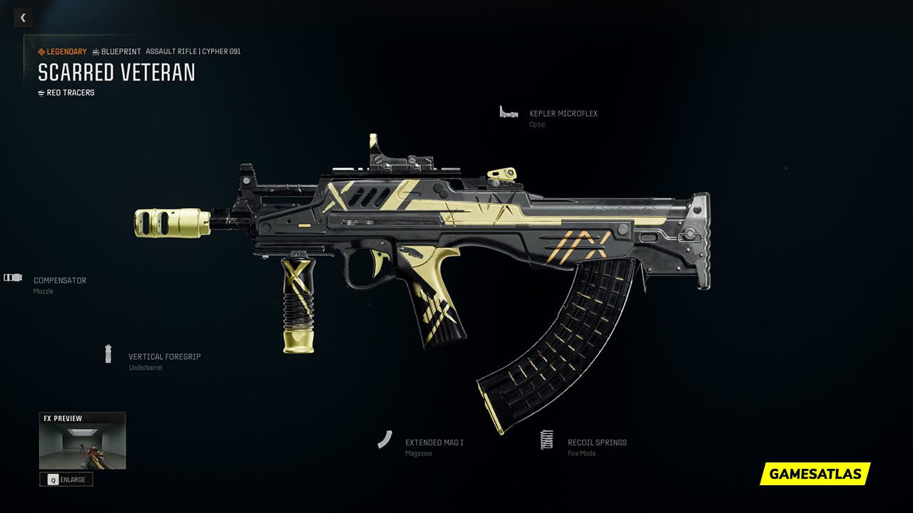 Scarred Veteran - Warzone and Black Ops 6 Blueprint