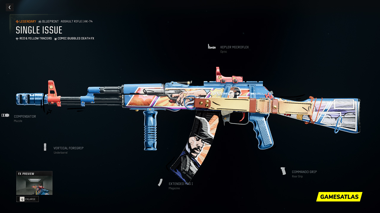 Single Issue - Warzone and Black Ops 6 Blueprint Single Issue - Warzone and Black Ops 6 Blueprint