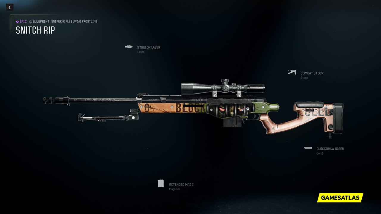 Snitch Rip - Warzone and Black Ops 6 Blueprint Snitch Rip - Warzone and Black Ops 6 Blueprint