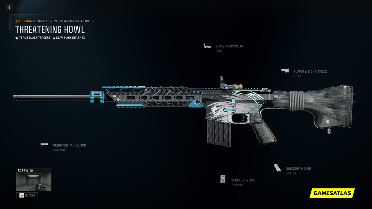 Threatening Howl - Warzone and Black Ops 6 Blueprint Threatening Howl - Warzone and Black Ops 6 Blueprint