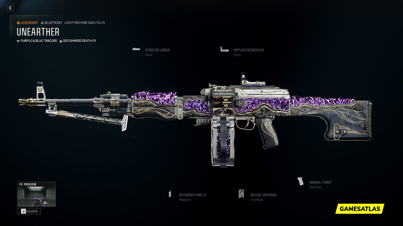 Unearther - Warzone and Black Ops 6 Blueprint Unearther - Warzone and Black Ops 6 Blueprint