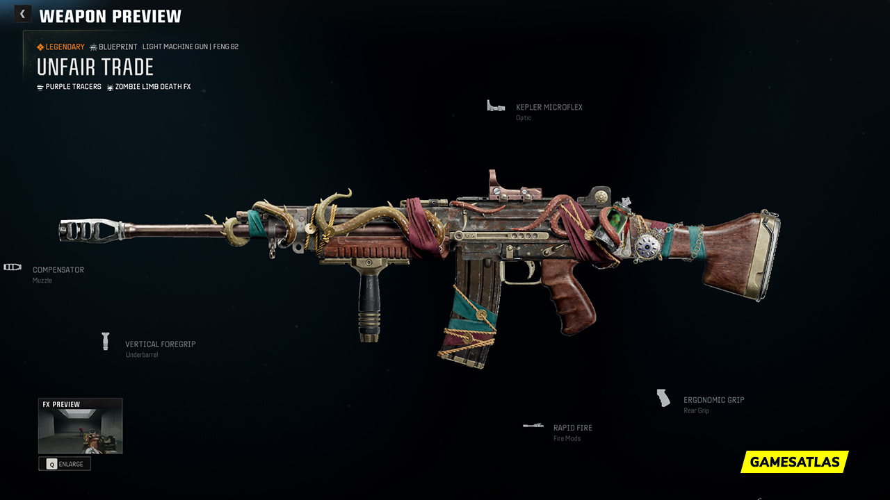 Unfair Trade - Warzone and Black Ops 6 Blueprint Unfair Trade - Warzone and Black Ops 6 Blueprint