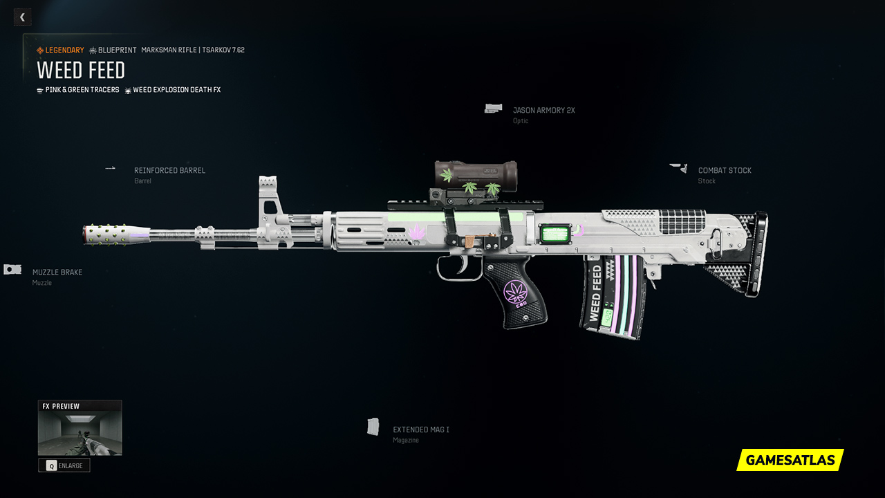 Weed Feed - Warzone and Black Ops 6 Blueprint