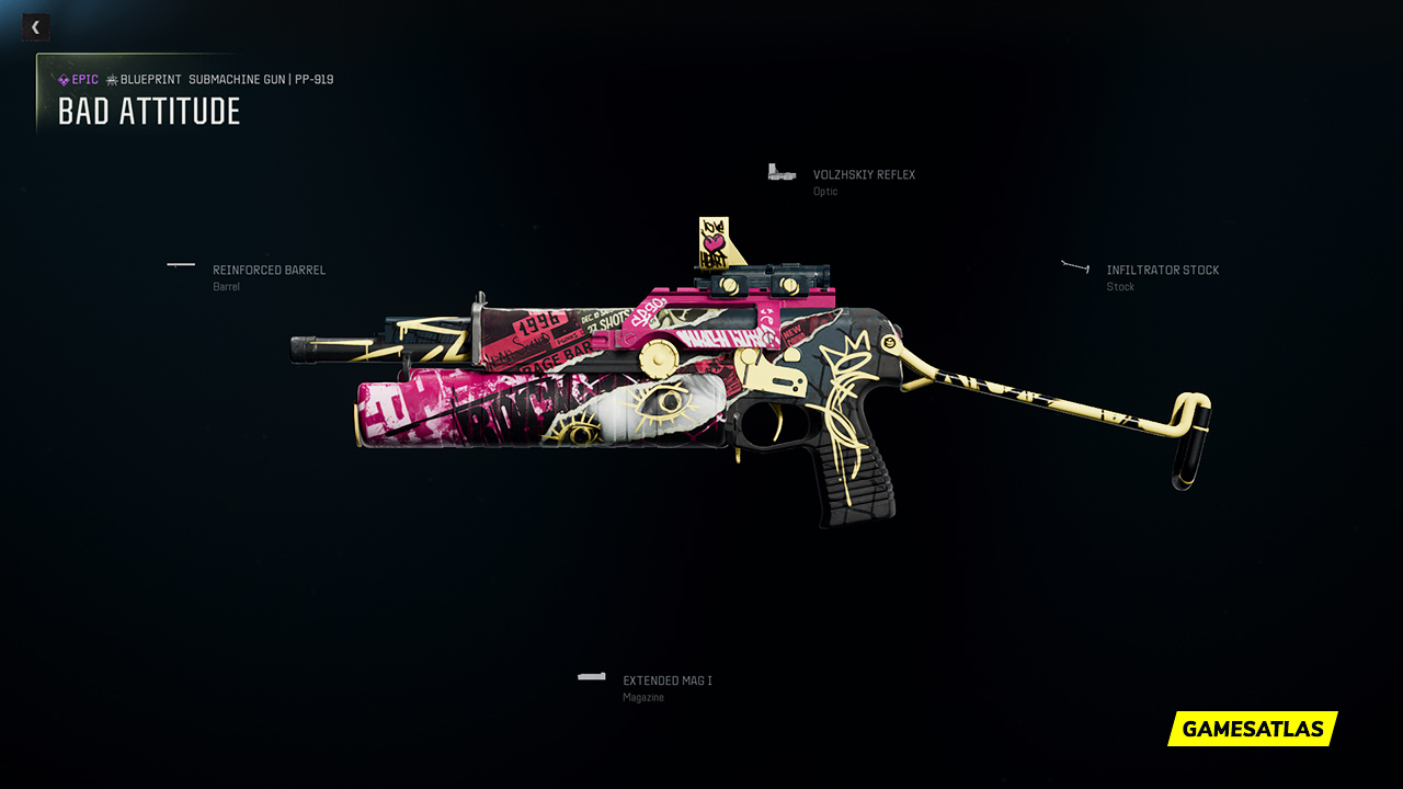 Bad Attitude - Warzone and Black Ops 6 Blueprint Bad Attitude - Warzone and Black Ops 6 Blueprint