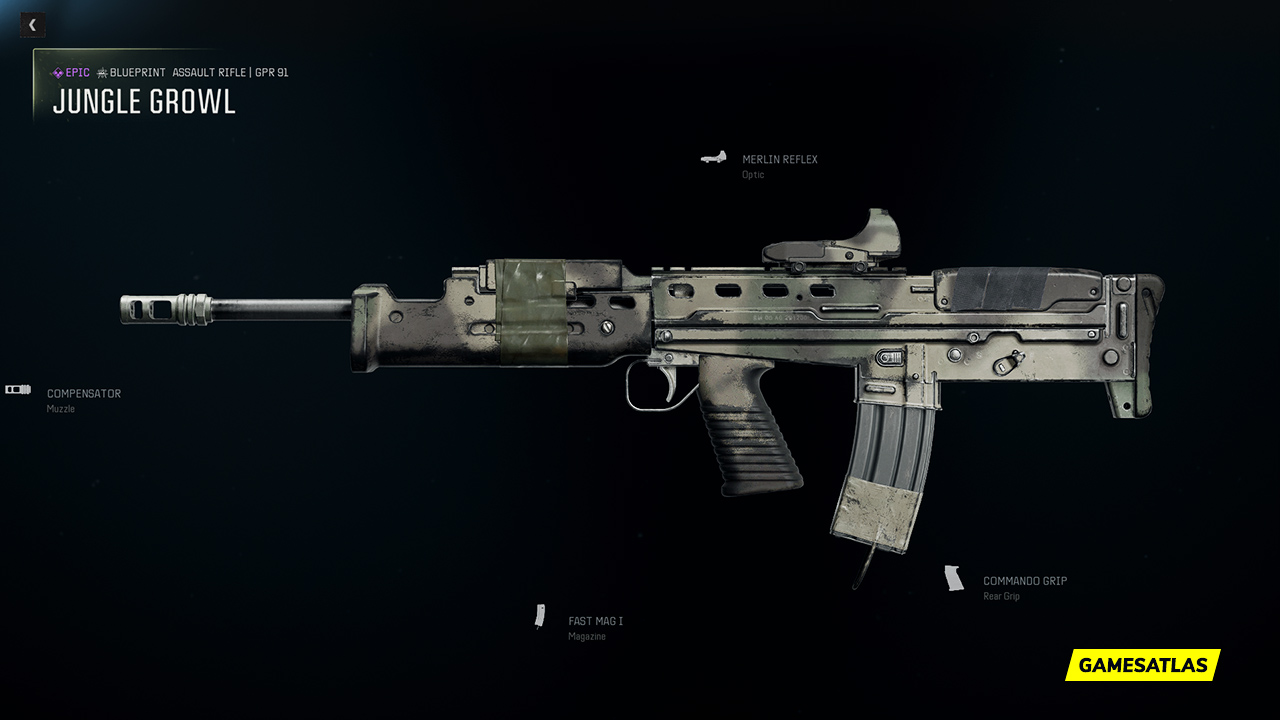 Jungle Growl - Warzone and Black Ops 6 Blueprint Jungle Growl - Warzone and Black Ops 6 Blueprint