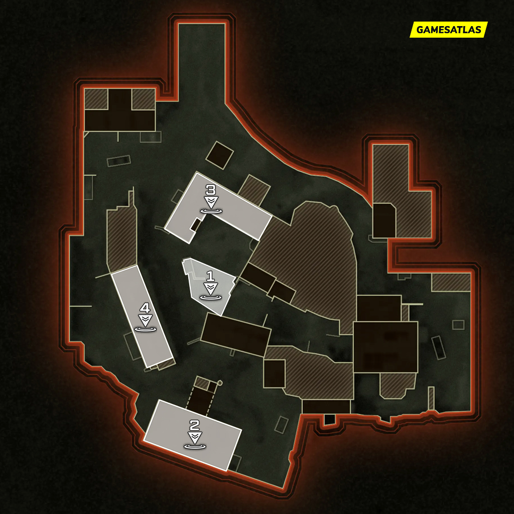 firing range black ops 6 map hardpoint rotations