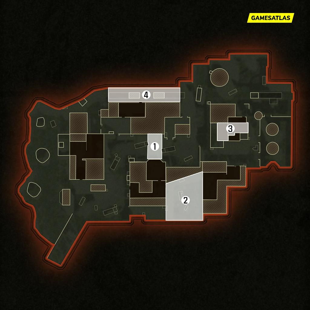 firing range black ops 6 map hardpoint rotations