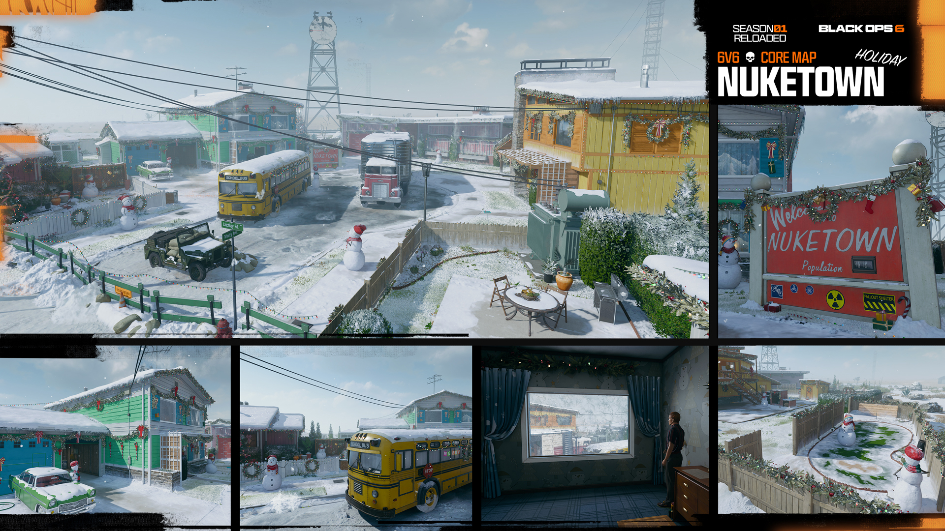 Nuketown Holiday Black Ops 6 Map Guide and Hardpoint Rotations