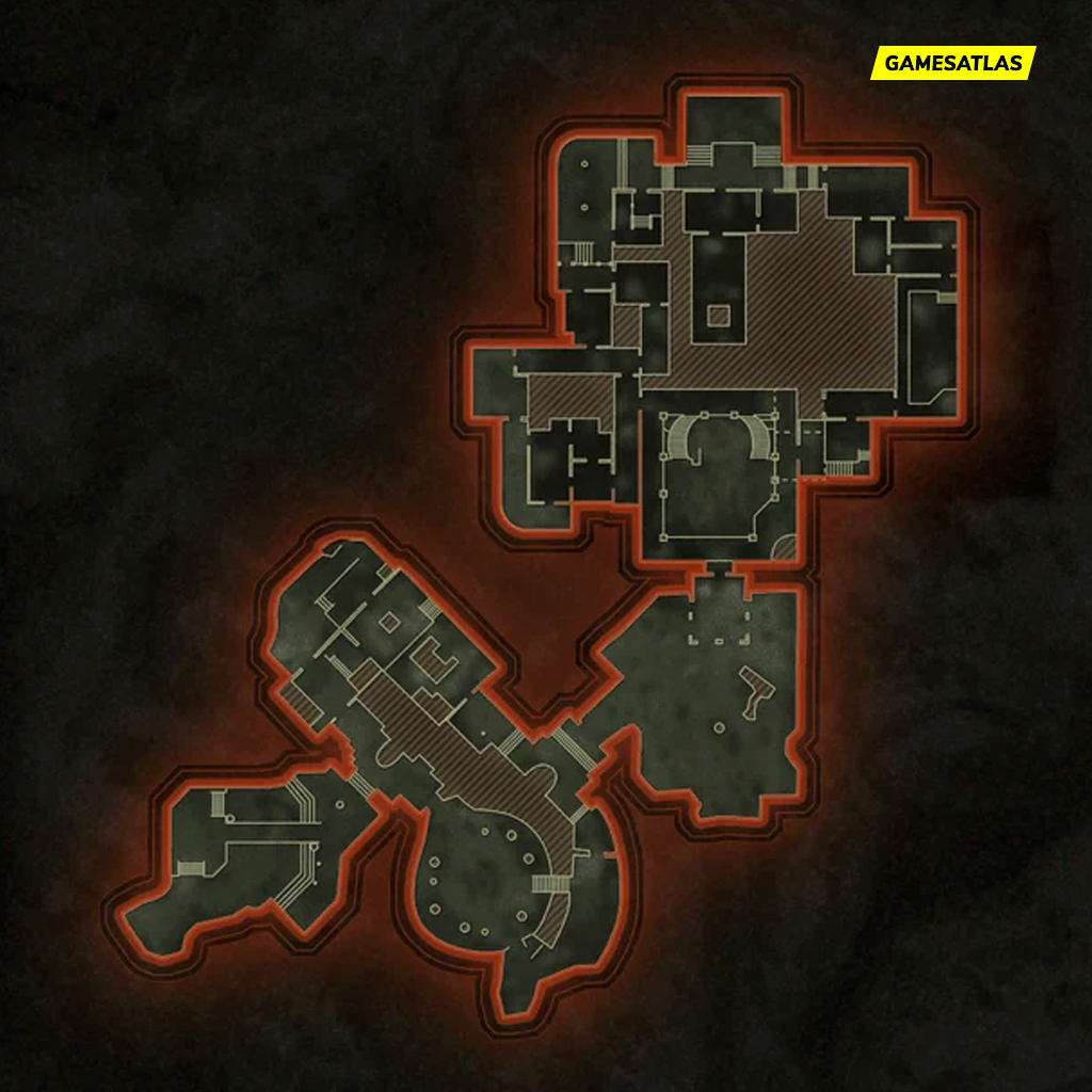 shattered veil zombies map layout 1