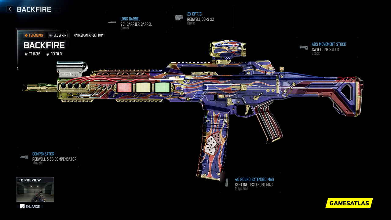 Backfire - Warzone and Black Ops 7 Blueprint