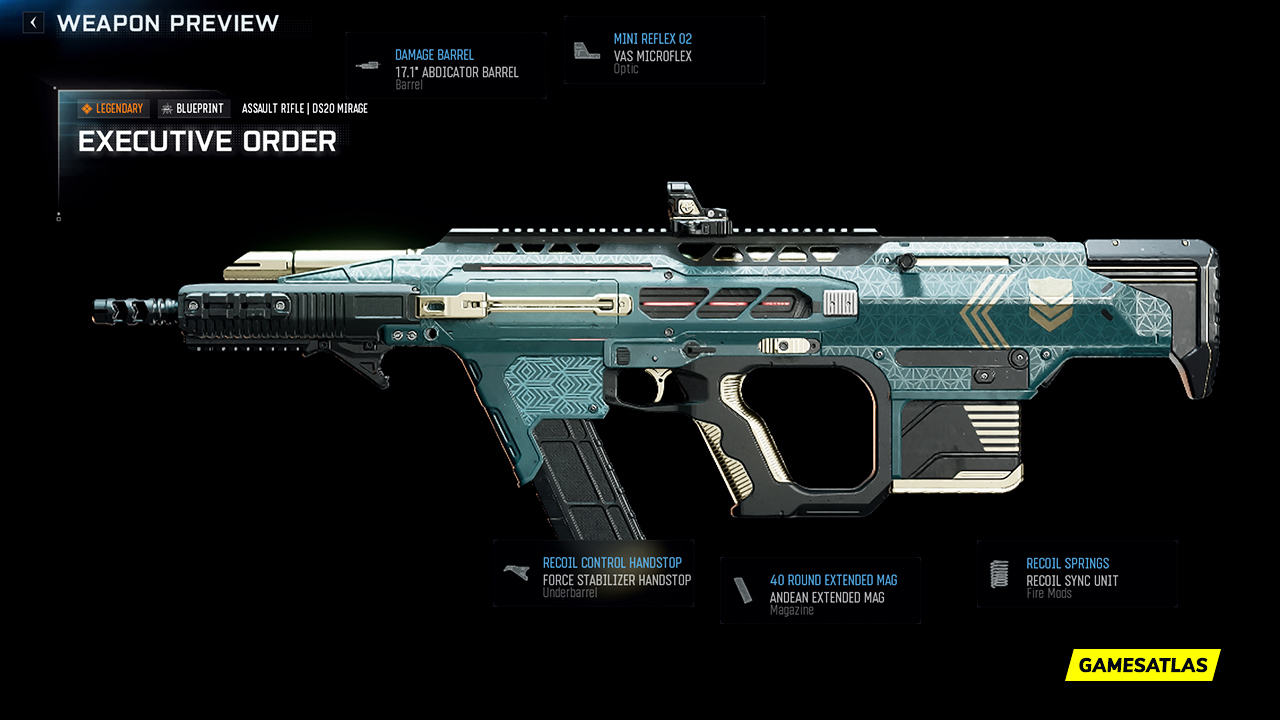 Executive Order - Warzone and Black Ops 7 Blueprint