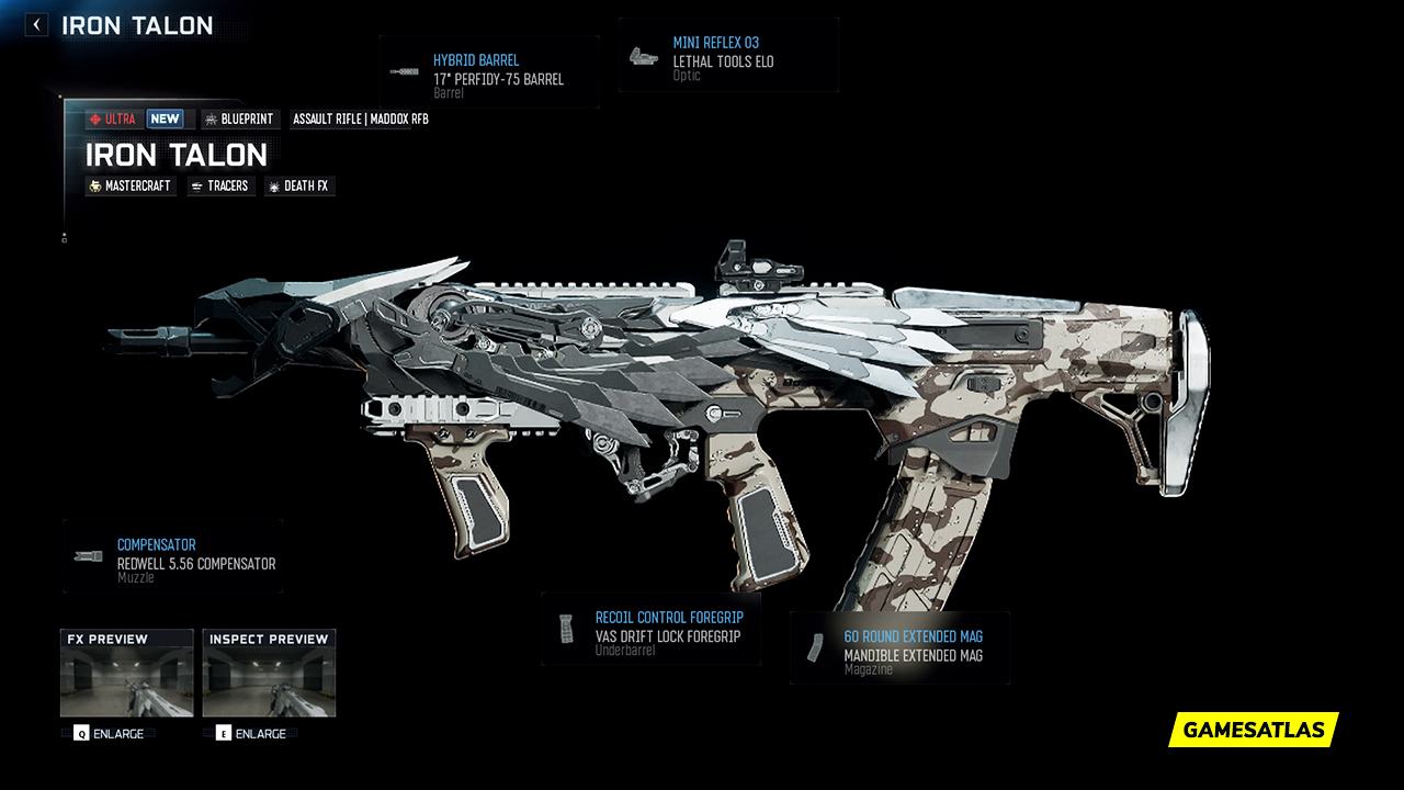 Iron Talon - Warzone and Black Ops 7 Blueprint