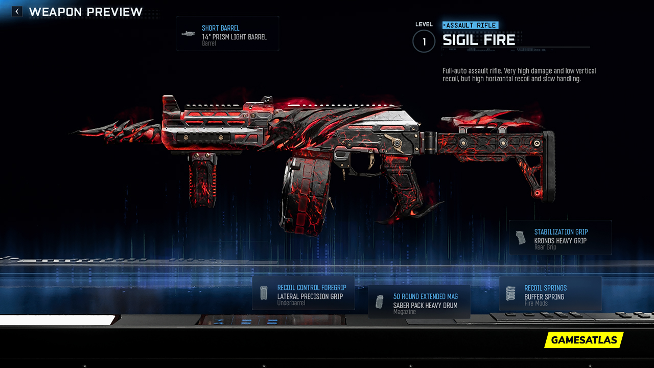 Sigil Fire - Warzone and Black Ops 7 Blueprint