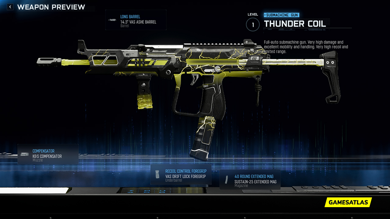 Thuner Coil - Warzone and Black Ops 7 Blueprint